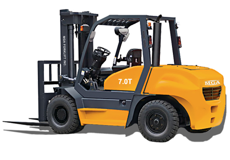 Xe Nâng MGA FORKLIFT 7 Tấn Động Cơ Isuzu